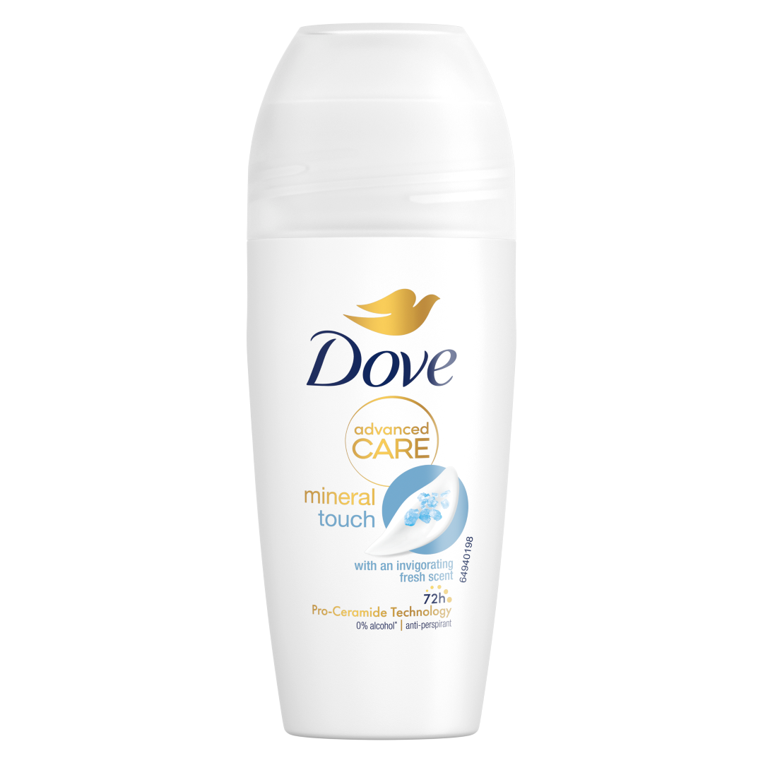 DOVE ANTI PERSP ROLL ON MINERAL TOUCH 40ML
